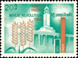 India on Wheat Revolution