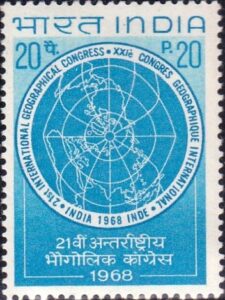 India on International Geographical Congress 1968