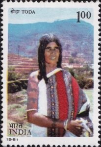 Toda Woman : Nilgiri Mountains (Tamil Nadu)