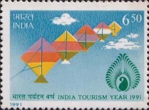 Kites and Emblem of Tourism Year