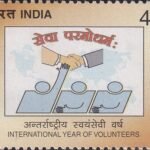 India on International Year of Volunteers 2001 International Year of Volunteers 2001