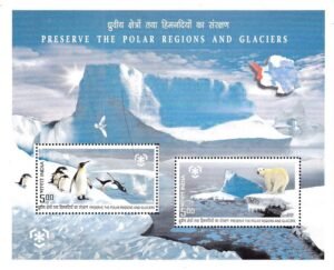North and South Poles : Emperor Penguins and Polar Bear