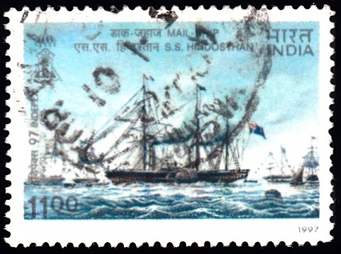 SS Hindostan, Peninsular & Oriental Steam Navigation Co., Southampton to Calcutta