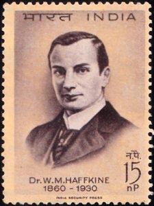 India on Dr. W. M. Haffkine