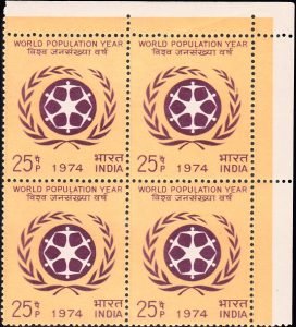 India on World Population Year 1974