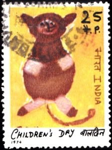 India on Children’s Day 1974