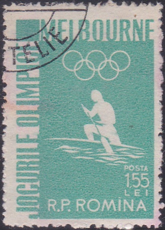1119 Canoeing [Olympic Games 1956, Melbourne]