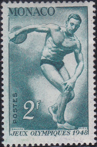 206 Discus thrower [Olympic Games 1948, England]