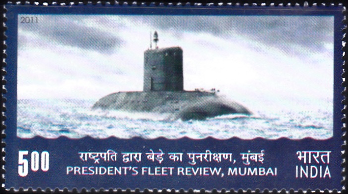 Indian Submarine : President’s Fleet Review 2011