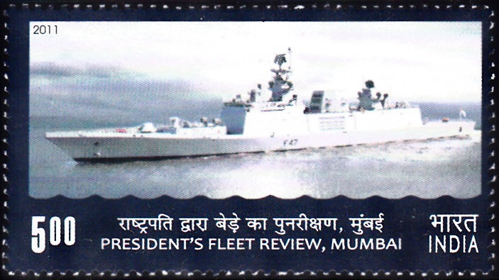 Indian Warship : President’s Fleet Review 2011