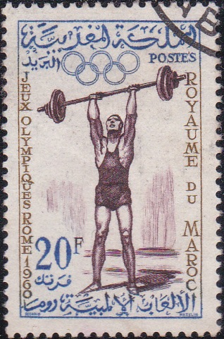 48 Weight lifter [Olympic Games 1960, Rome]