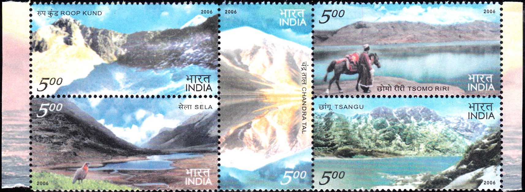 Chandra Tal, Roop Kund, Lake Tsomgo, Sela Lake and Tsomoriri Lake