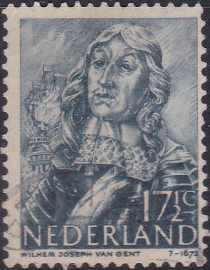 256 Willem van Ghent [Netherlands Stamp]