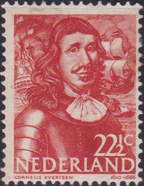 258 Cornelis Evertsen [Netherlands Stamp]