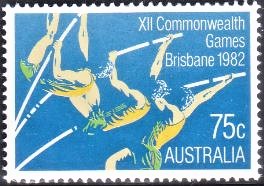 Stamps Commonwealth Games 1982 Brisbane Australia Cinderella mini sheet MUH 