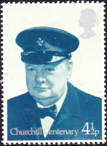 728 Churchill, Lord Warden of the Cinque Ports, 1942 [England Stamp 1974]