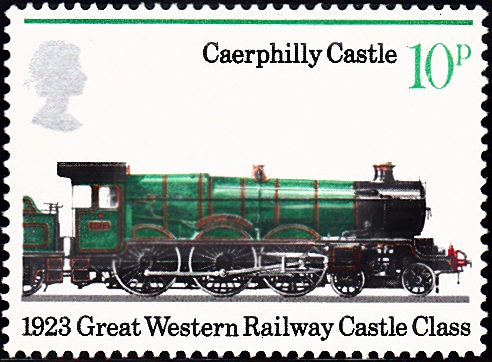 751 Caerphilly Castle, 1923 [England Stamp 1975]