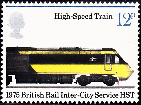 752 High-Speed Train, 1975 [England Stamp 1975]