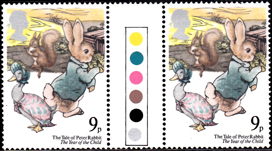 867 Peter Rabbit [England Stamp 1979]