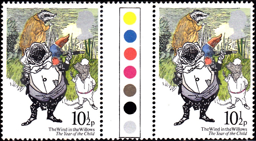 868 The Wind in the Willows [England Stamp 1979]