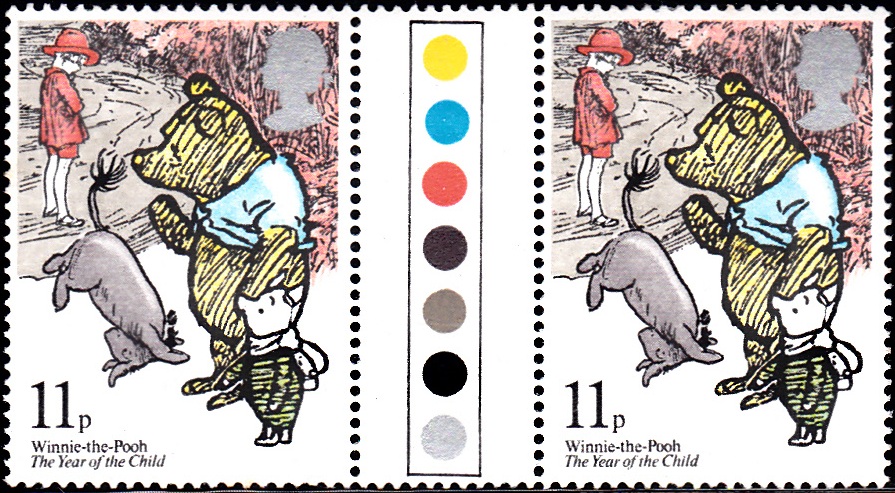 869 Winnie the Pooh [England Stamp 1979]