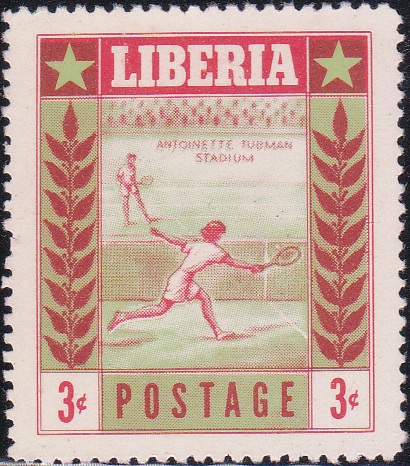 347 Tennis [Liberia Stamp 1955]