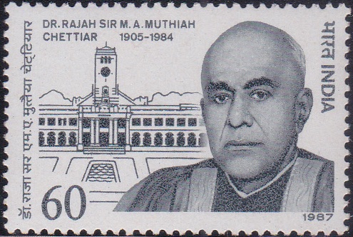 M. A. Muthiah Chettiar, Mayor of Madras (1933)