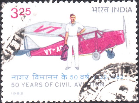 JRD Tata and de Havilland Puss Moth : Karachi to Bombay in 1932