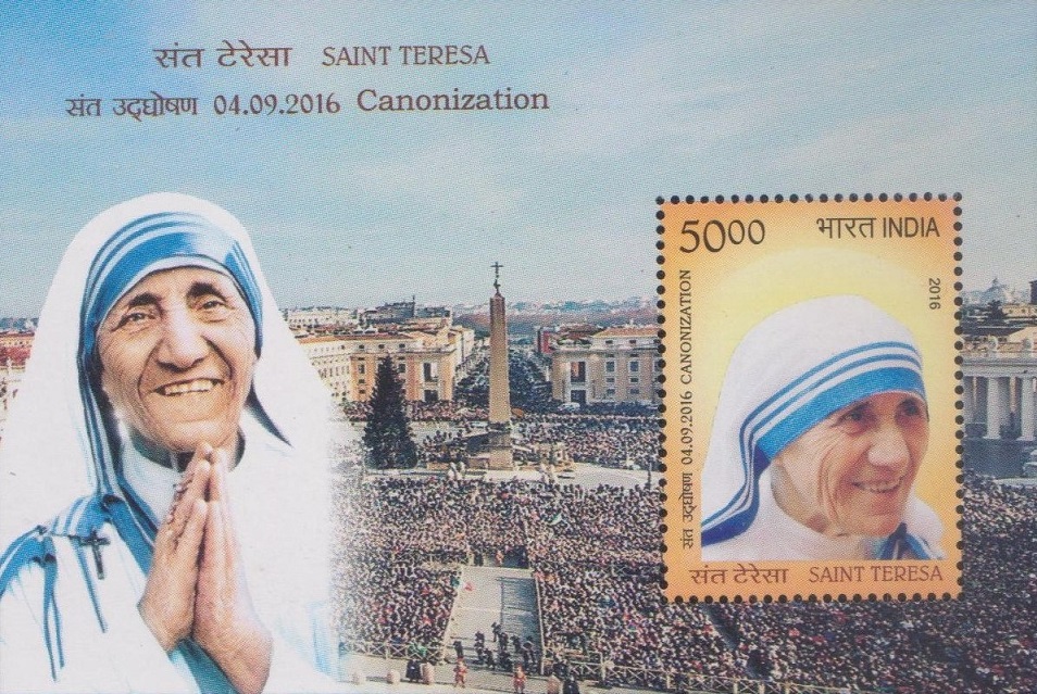 India on Saint Teresa Canonization