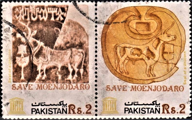 Harappa Unicorn Seal, Mohenjo-daro