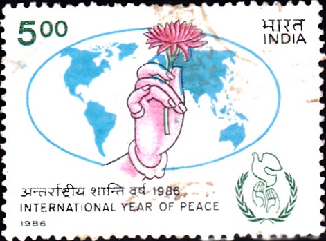 India Stamp 1986 image