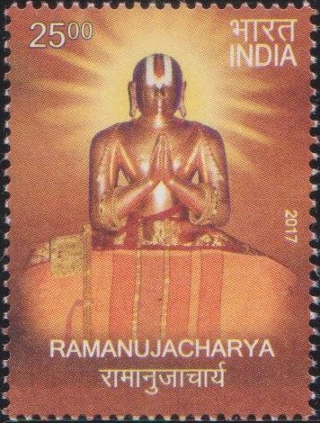 India Ramanujam stamp 2017 image