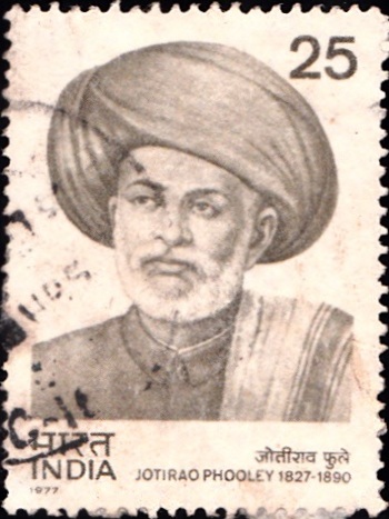 India Stamp 1977, Jyotirao Phule, Maharashtra