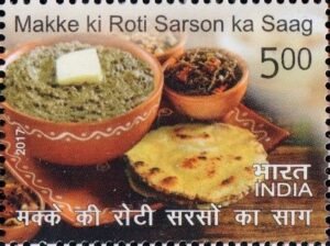 मक्के की रोटी सरसों का साग
