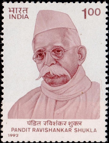 Pt. Ravi Sankar Sukla, Sagar, Central Provinces, Chief Minister of Madhya Pradesh