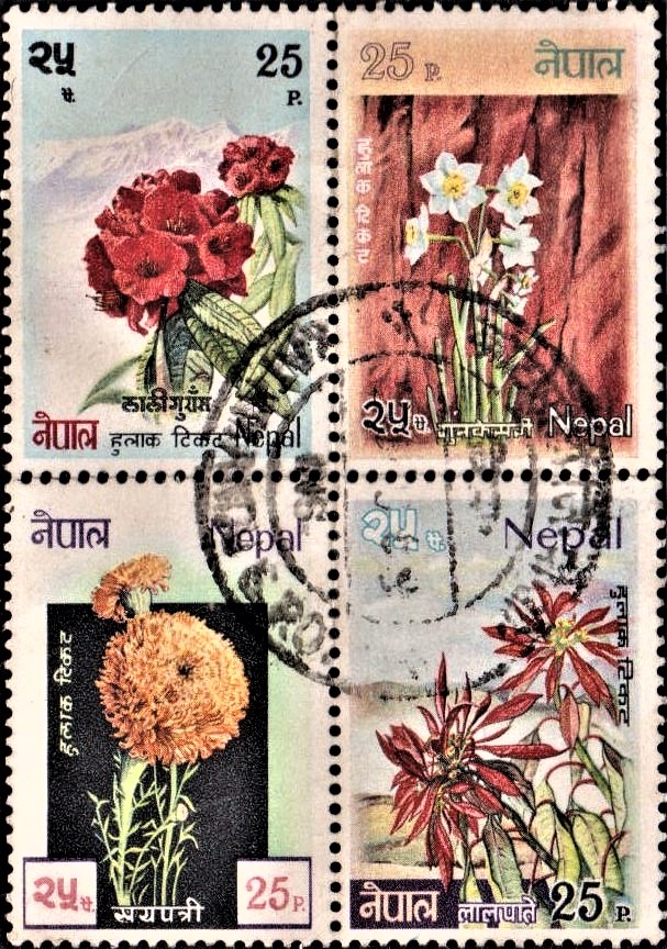 Nepal Flower Series 1969