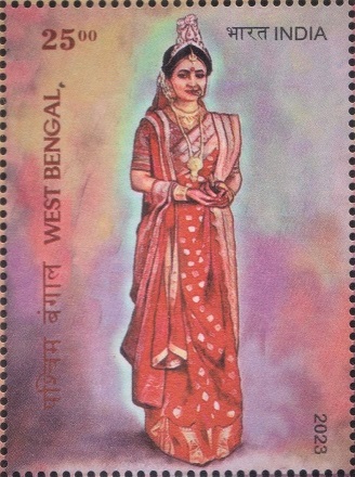 Bengali bride : Banarasi saree