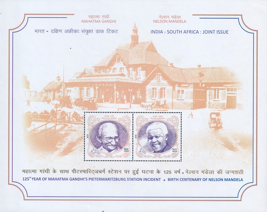 Mahatma Gandhi (Pietermaritzburg Incident) and Nelson Mandela